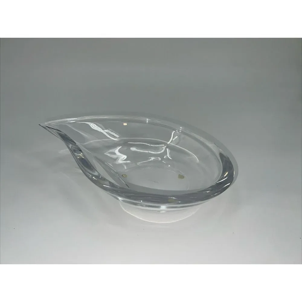Orrefors‎ Skai Crystal Drop Bowl by Martti Rytkonen 3
